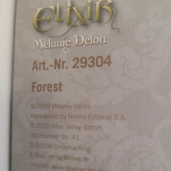 Rare HEYE Elixir Melanie Delon Forest 1000 piece Jigsaw Puzzle Fairy 2010 - Picture 3 of 5